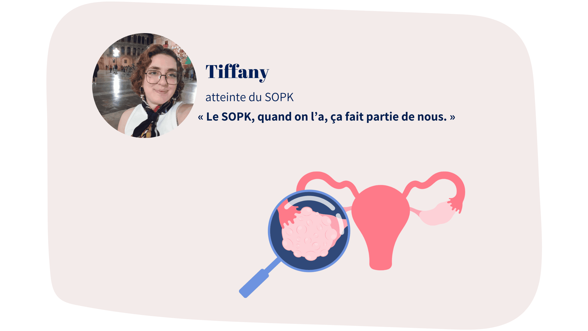 Témoignage de Tiffany, patiente atteinte de SOPK