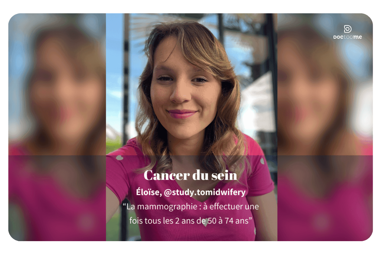 Cancer du sein : interview d’Éloïse, étudiante sage-femme